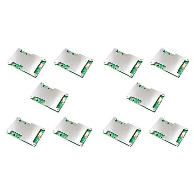 10X 4S 12V 100A BMS Lithium Battery Charger Protection Board with Power Battery Balance Enhance PCB Protection Board