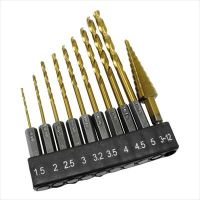 ชุดดอกสว่าน 10 ชิ้น  Hex Shank Drill Bit 10Pc Set