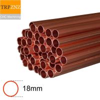 T2 copper pipe tube  OD18 outer diameter 18mm inner diameter16/14/12mm copper pipe  Capillary Hollow copper tube Factory outlets Wires Leads Adapters