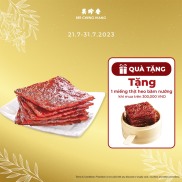 Thịt heo miếng nướng Bee Cheng Hiang 500g - Sliced Pork 500g