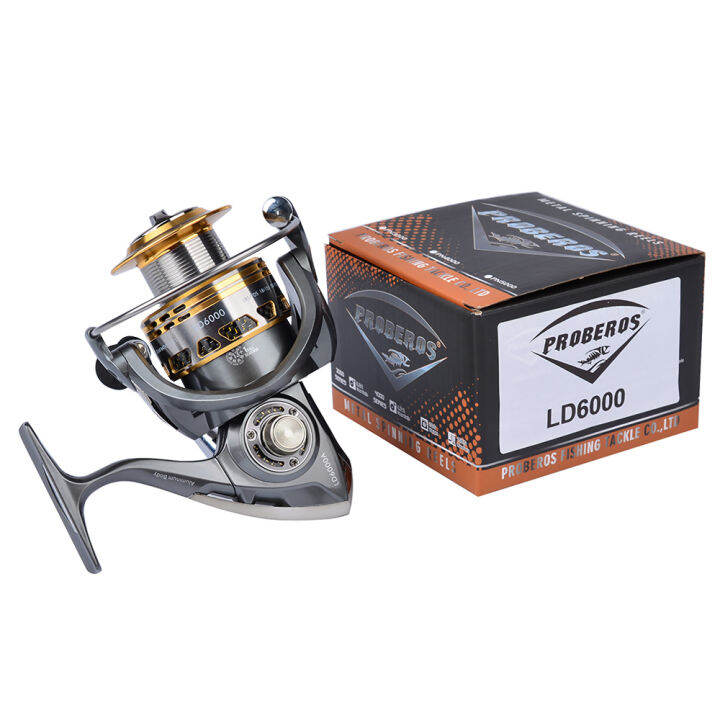 proberos-aluminum-alloy-fishing-reel-20kg-max-drag-sea-boat-1000-6000-spinning-reel-14bb-stainless-steel-bearing-anti-seawater