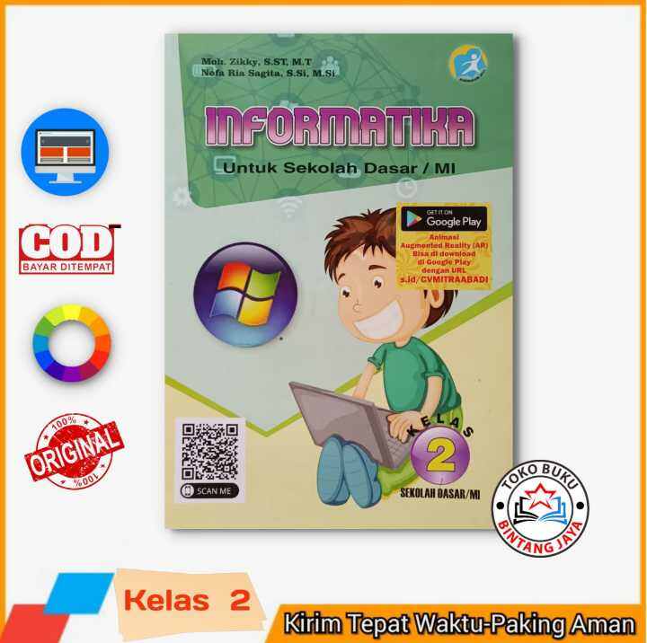 Buku TIK SD Kelas 2 - Buku Informatika SD/MI Kelas 2 | Lazada Indonesia