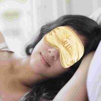 【CC】™  Silk Eyes Sleeping Facial Cover Blindfold Imitation