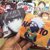 2022 New Naruto Mens Wallet Student Youth Korean Style Personalized Short Ultra-Thin Anime Coin Purse 【OCT】