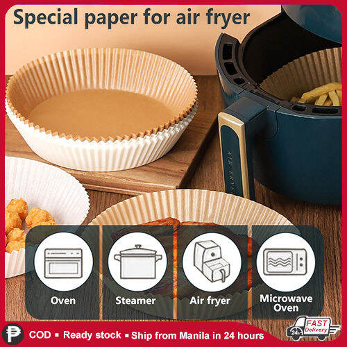 Air Fryer Disposable Paper Liner Oven Oil-proof Parchment Pad Kitchen  Microwave Sheets Plate Air Fryer