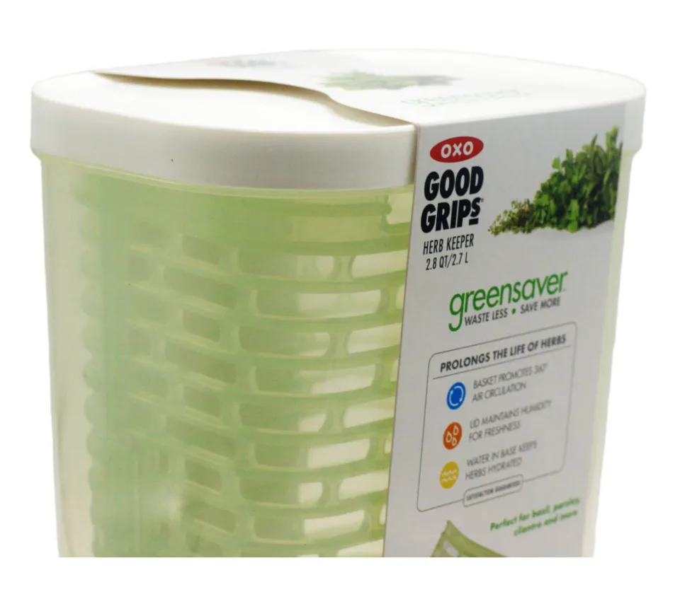  OXO Good Grips GreenSaver Herb Keeper- 2.8 QT : Home