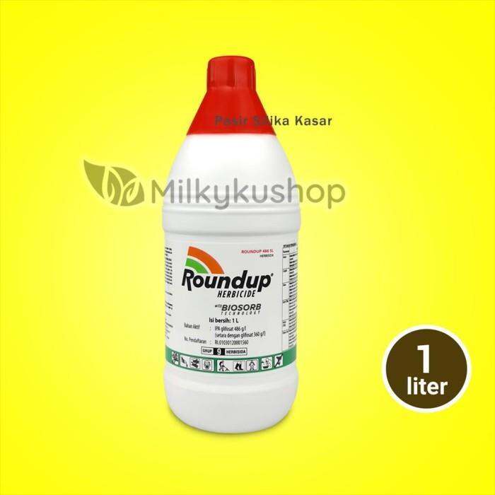 Roundup 486sl Herbisida Obat Pembasmi Rumput Liar And Gulma 1 Liter