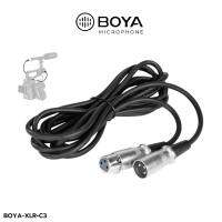 Boya xlr-c3 xlr male to xlr-female connector adapter สายสำหรับต่อไมโครโฟน