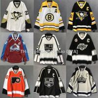 ✹❉✇ g40349011chao 037A เสื้อกีฬาแขนยาว ลาย Nhl Hockey Jersey ทรงหลวม ขนาดใหญ่ สไตล์ฮิปฮอป สตรีทแดนซ์ สําหรับผู้ชาย และผู้หญิง