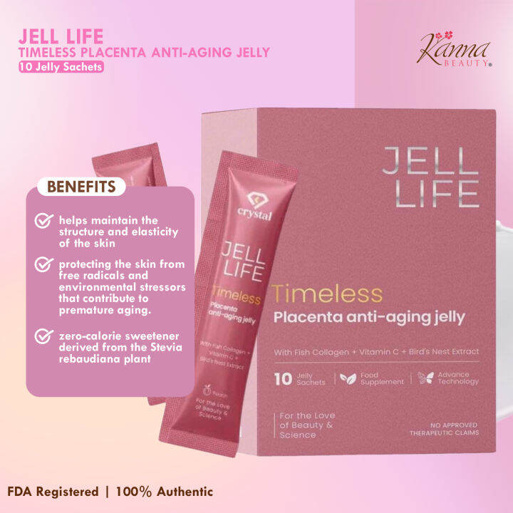 Jell Life Placenta Jelly Stick by Crystal | Lazada PH