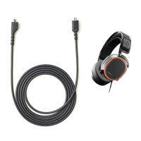 สายการ์ดเสียงสำหรับ Steelseries Arctis 3 5 7 Pro Headphone Gaming Headset Cable สายสัญญาณเสียง Adapter Cable