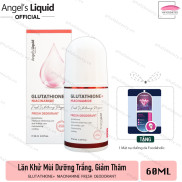NEW Lăn Khử Mùi Angels Liquid Glutathione+ Niacinamide Fresh Deodorant