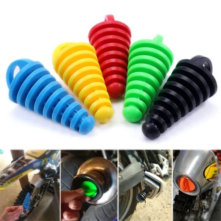 SHIBEN Durable Motorbike Wash Plug Exhaust Systems Exhaust Pipe Plug