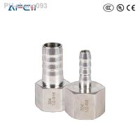 Hose Barb Tail 6/8/10/12/14MM SS304 Stainless Steel Pipe Fitting 1/8 1/4 3/8 1/2 BSP Female Connector Joint Coupler Adapter