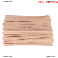 sunkepo6392 ไม้พายปาดลิ้นเครื่องมือกำจัดขน100ชิ้น