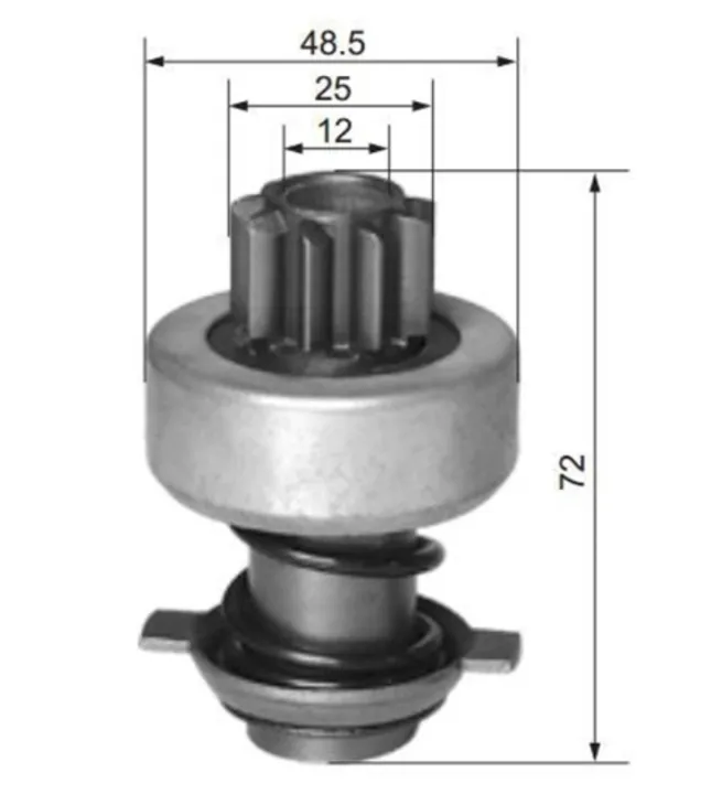 US Bendix Drive Starter Drive Gear 3242 for Ford Mod 1 4.5" Starter
