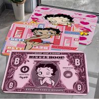 B-Betty-Cute-Boop Floor Mat Bath Mat Nordic Style Home Doormat Bathroom-Toilet Mats Bedroom Welcome Doormat