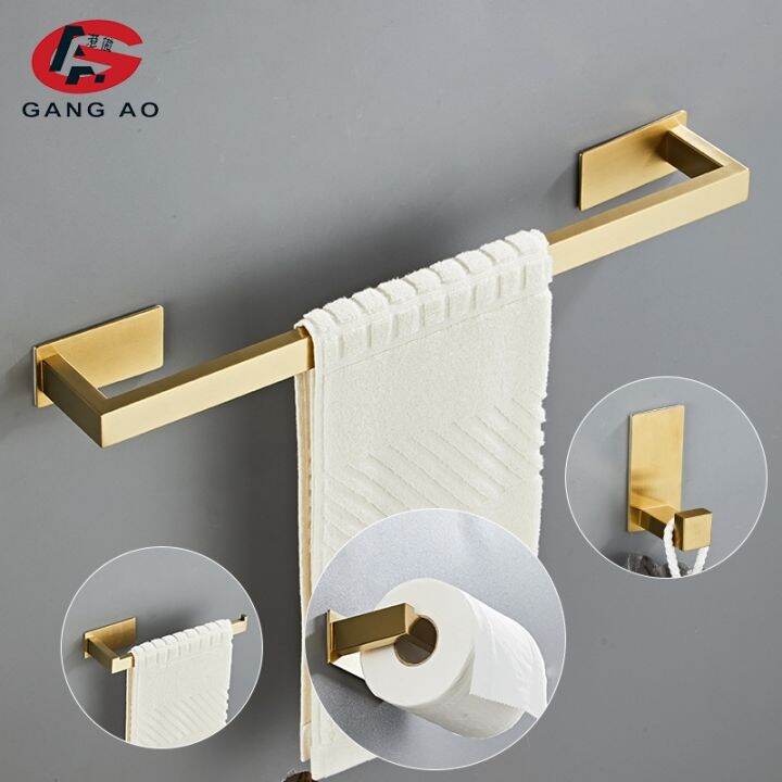 cc-gold-hardware-set-paper-holder-rack-robe-bar-accessories-without-nails