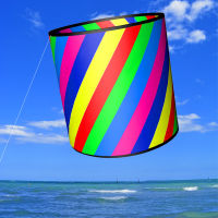 【cw】New 15 Inch So Beautiful Three-Dimensional Dinosaur Bucket Kite for Kids and s Easy to Carry with Flying Line