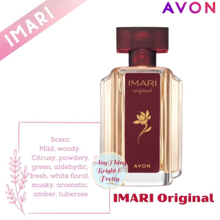 Long lasting set perfume Avon IMARI Eau De Cologne and Parfum Spray ...