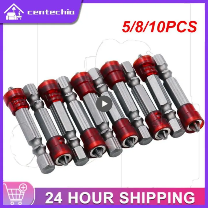 5-8-10pcs-electric-screw-cutting-magnetic-coil-cross-head-wind-screwdriver-bit-single-cross-electric-tool-accessories-screw-nut-drivers