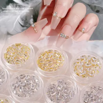 Modelones 1440Pcs Rhinestones for Nails Nail Diamonds Rhinestones