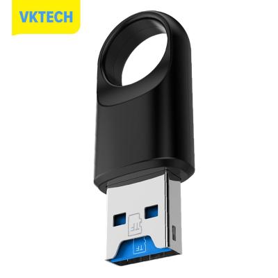 [Vktech] แฟลชอะแดปเตอร์เมมโมรี่การ์ดฮับความเร็วสูงการ์ดรีดเดอร์ USB หน่วยความจำ3.0สำหรับโน้ตบุคคอมพิวเตอร์ PC TF SD