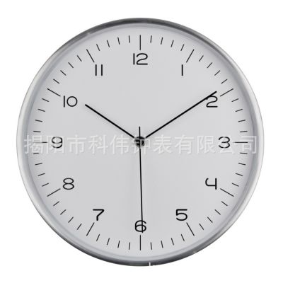 [Free ship] [Lico] minimalist wall clock foreign trade decoration living room ultra-quiet silent quartz
