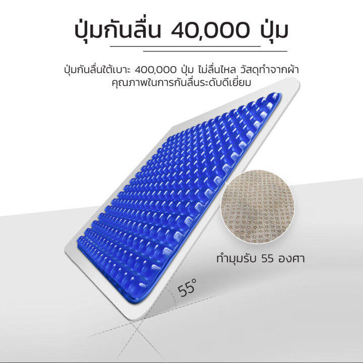 เบาะเจลรองนั่ง-ขนาด-40x40x2-ซม