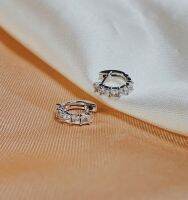 Gails EFK312 White Topaz Hoops