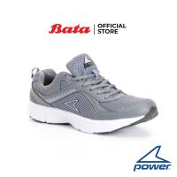 Bata POWER-MENS RUNNING รองเท้ากีฬาชาย สำหรับวิ่ง สีเทา รหัส 8152504 Mensneaker