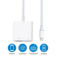 ( PRO+++ ) โปรแน่น.. Lightning to USB3 Camera ตัวแปลง iPhone OTG Adapter เพื่อโอนถ่ายข้อมูลจากกล้อง Reader USB Flash Drive Card Reader ราคาสุดคุ้ม อุปกรณ์ สาย ไฟ ข้อ ต่อ สาย ไฟ อุปกรณ์ ต่อ สาย ไฟ ตัว จั๊ ม สาย ไฟ