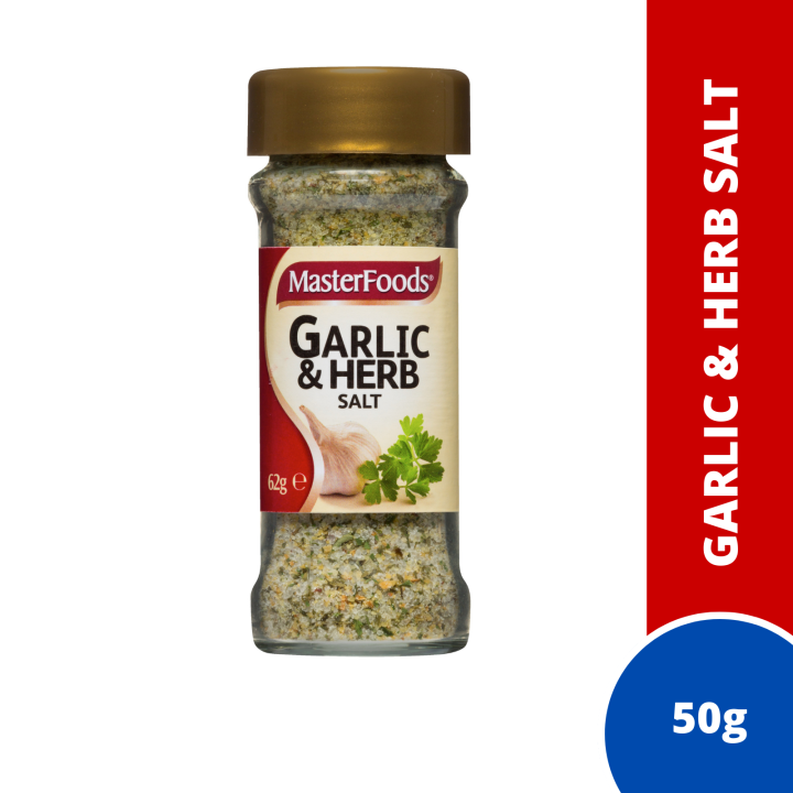 MasterFoods Garlic Herb Salt Seasoning 62g Lazada
