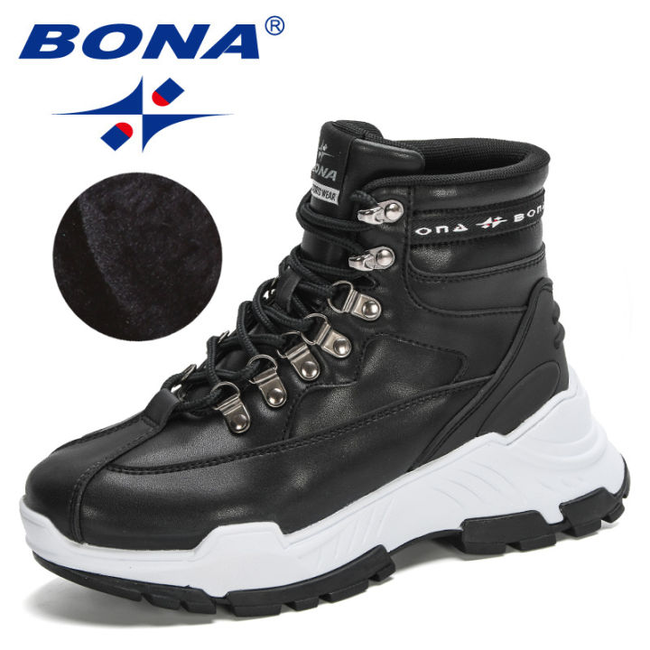 bona-new-designers-luxury-ankle-shoes-brand-fashion-platform-women-boots-med-chunky-heels-boots-ladies-plush-warm-footwear