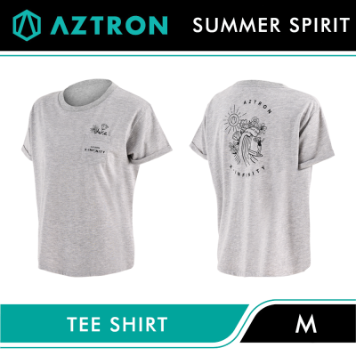 Aztron Summerspirit Tees เสื้อยืด เสื้อยืดผู้หญิง เสื้อคอกลม เนื้อผ้า Cotton