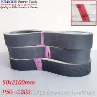 ♝ 5Pcs 50 x 2100mm Sanding Belt Polishing Metal. 2100 x 50mm Abrasive Belt. 2 Abrasive Band Wet Dry Dual-Use. P60--320 Mix Pack.