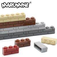 MARUMINE 1X 3อิฐผนังชิ้นส่วนบล็อคสร้างสรรค์ในบ้าน3622อุปกรณ์เสริมที่รองรับส่วนประกอบ DIY วิวถนน MOC