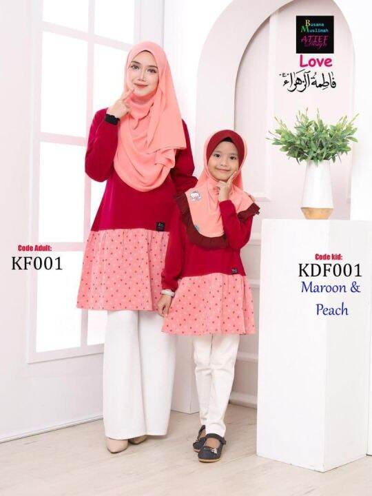 Baju Muslimah Fatimah Azzahra by Atief Design Lazada