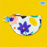 RANDOM FLOWERS PUFF BAG