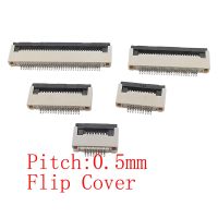 10Pcs/lot FPC FFC Connector 0.5mm Pitch Under Clamshell Socket FPC FFC Flat Cable Connector 4Pin 40Pin 0.5mm Flat PCB Connector