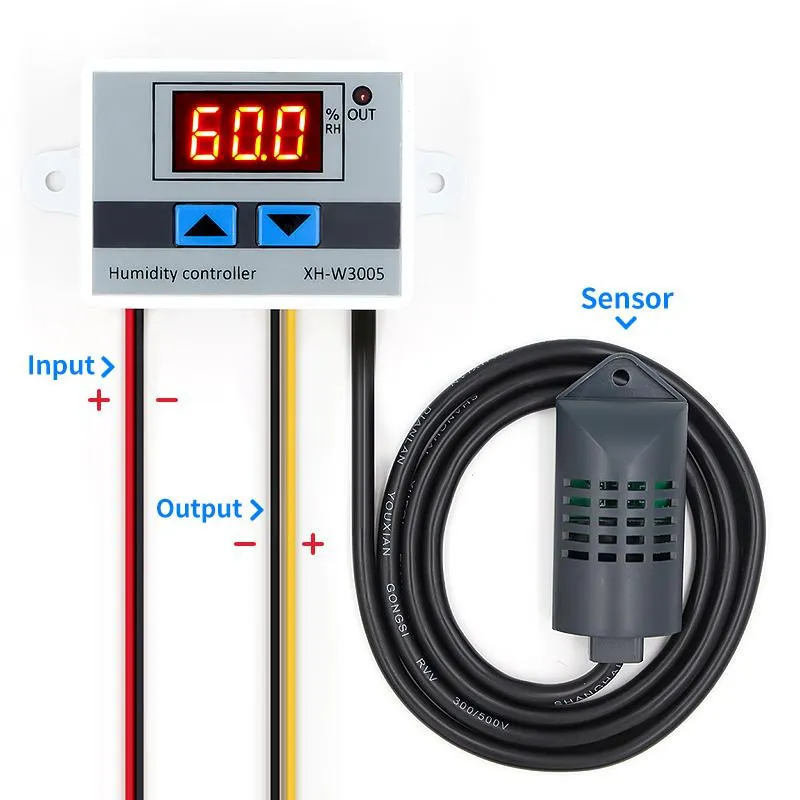 Digital Humidity Controller Hygrostat Moisture Control Switch Socket  110V-220V