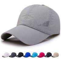 ☢♚✆ Quick Dry Baseball Cap Outdoor Sports Mesh Breathable Hat For Men Portable Hiking Fishing Sunbonnet Golf Adjustable Cap