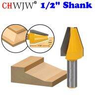 1pc Panel Raiser Router Bit－แนวตั้ง－การออกแบบเอียง－1/2－Shank Woodworking cutter Tenon Cutter for Woodworking Tools