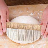 Wooden Rolling Pin Clear Texture Leaves Water Ripple Pattern Food Grade Slab Roller Printing Handmade Tool Kitchen Accessories Bread  Cake Cookie Acce