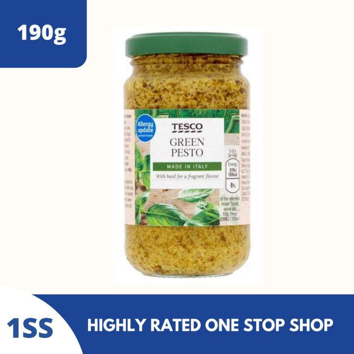 Tesco Classic Green Pesto 190g Lazada PH