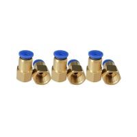 HIGH QUALITY 30PCS BSPT PCF4 01 4mm To 1/8 quot; Pneumatic Connectors Female Straight One Touch Fittings