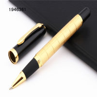 หรูหราคุณภาพสูง701 Golden Line Business Office Medium Nib Rollerball Pen New