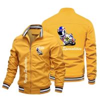 2022 New Spring and Autumn Motorcycle Truck Logo Men 39;s Fashion Jacket Coat Zipper Hip Hop Harajuku Casual Jacket