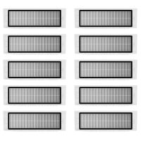 10ตัวกรอง Hepa สำหรับหุ่นยนต์ สำหรับเครื่องดูดฝุ่นหุ่นยนต์อะไหล่สำหรับข้าวฟ่าง MiJia ทำความสะอาดชิ้นส่วนเครื่องดูดฝุ่นหุ่นยนต์