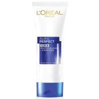 ลอรีอัล ออร่า เพอร์เฟ็คท์ แอนตี้ ดัลเนส สครับ โฟมล้างหน้าสูตรสครับ 100มล LOREAL AURA PERFECT ANTI-DULLNESS SCRUB FOAM 100 ml